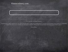 Tablet Screenshot of khanacadamy.com